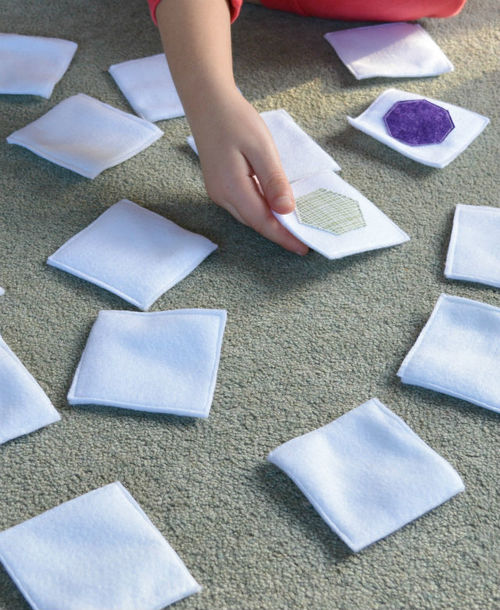 Shapes DIY Memory Game