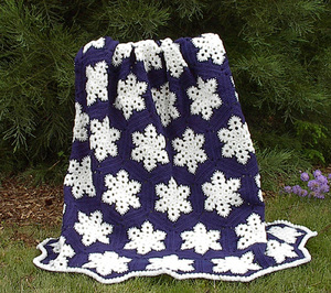 Snowflake Afghan