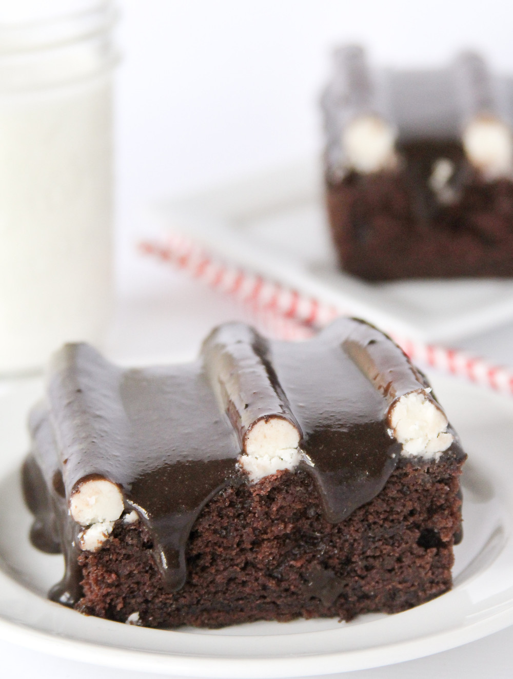 Gooey Chocolate "Bumpy" Cake