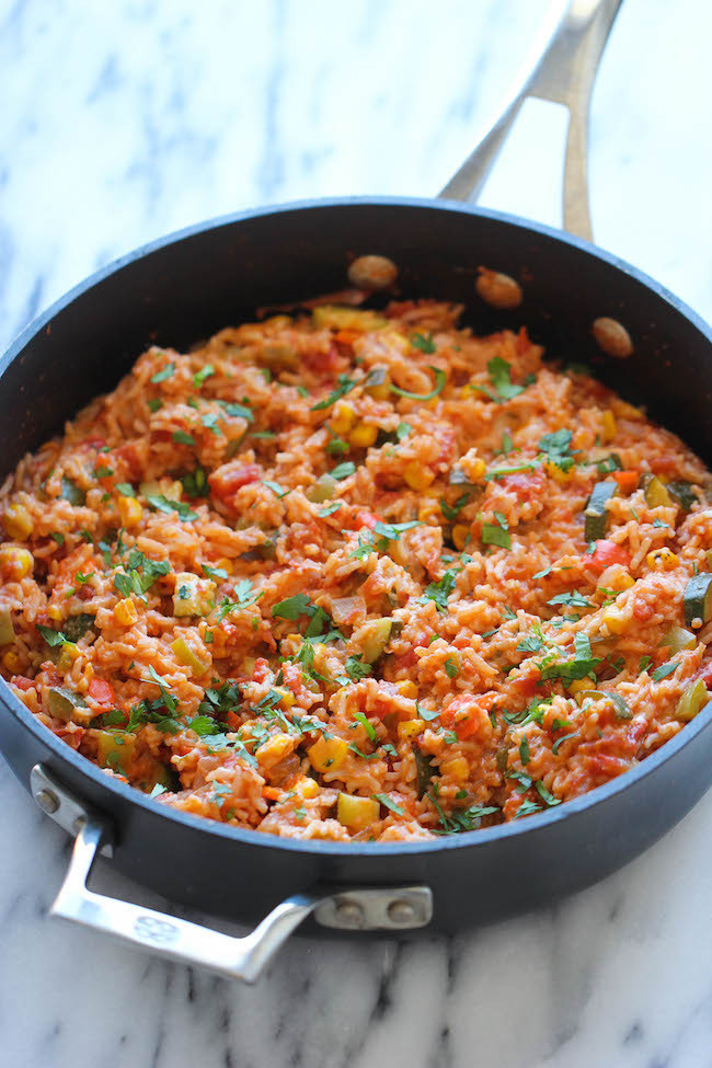 One Pot Mexican Rice Casserole | AllFreeCasseroleRecipes.com