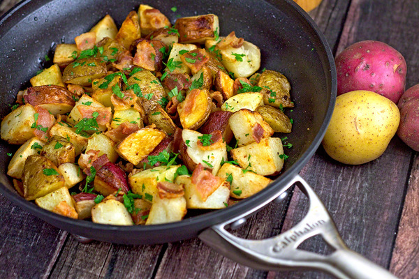 One Pan Roasted Potatoes