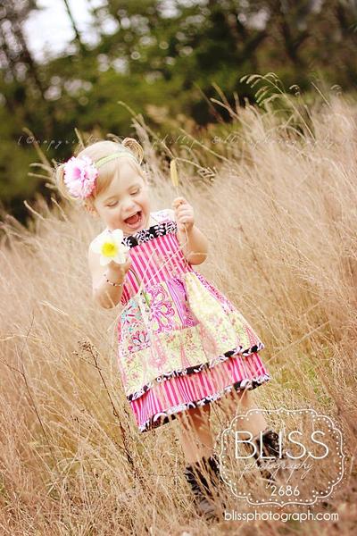 Perfect Patchwork Toddler Dress