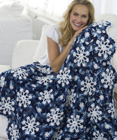 Suzy Snowflake Afghan