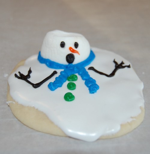 Im Melting Snowman Cookies