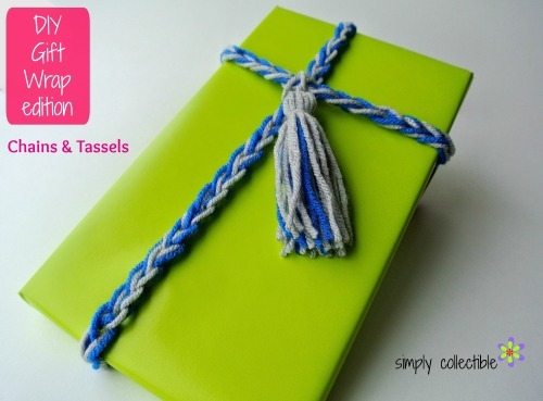 Chains and Tassles Gift Wrap
