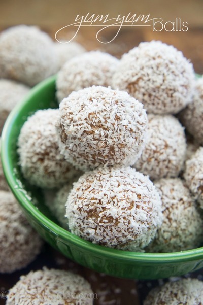 Chocolate Coconut Balls