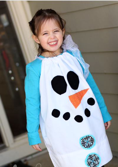 Sew Simple Snowman Dress