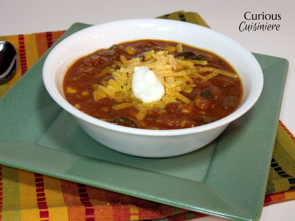 Cheesy Enchilada Slow Cooker Soup