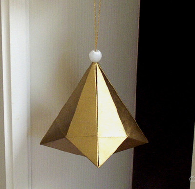 Beautiful German Bell Paper Ornament