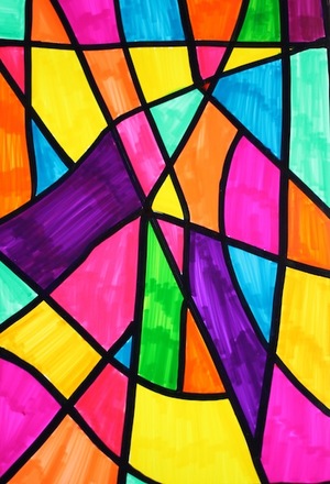 Totally Genius Stained Glass Art Allfreekidscrafts Com