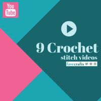 9 Crochet Stitch Videos
