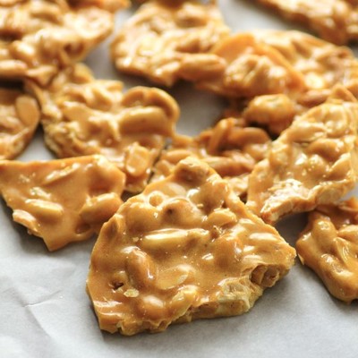 Homemade Microwave Peanut Brittle