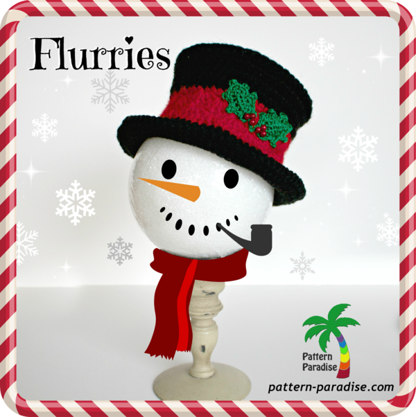 Full of Flurries Holiday Hat