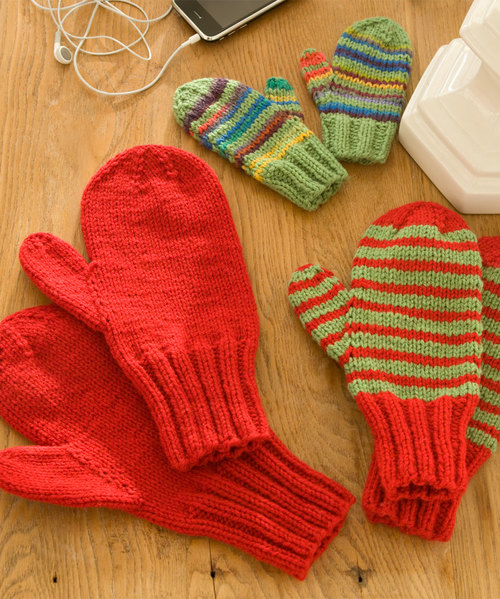 16 Free Knitting Patterns for Mittens | FaveCrafts.com