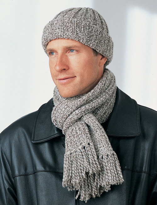 Men S Winter Hat And Scarf Favecrafts Com Men S Winter Hat And Scarf Favecrafts Com