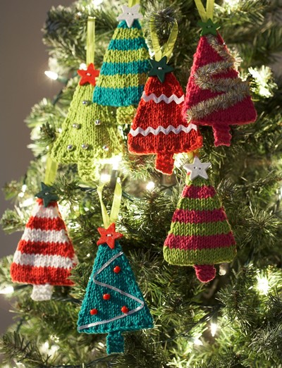 Tiny Tree Ornaments