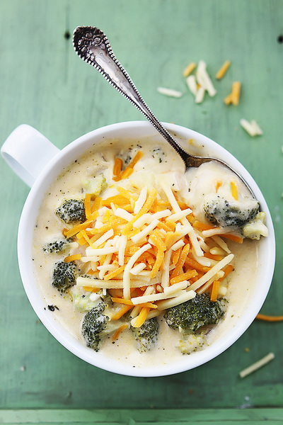 Rich and Creamy Broccoli Cheddar Soup