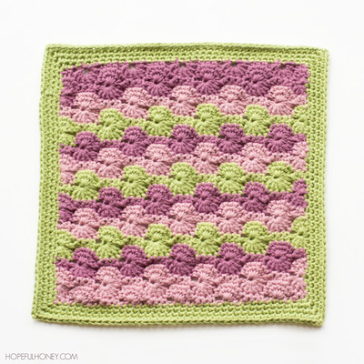 Marvelous Meadow Crochet Granny Square