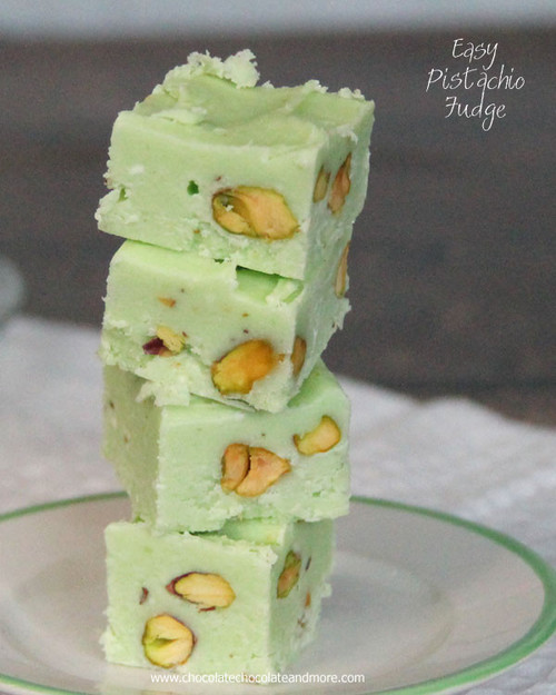 Rich Pistachio Fudge