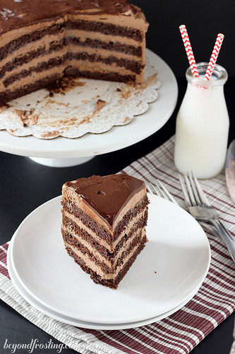 Hot Chocolate Icebox Cake