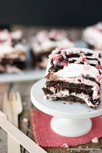 Chocolate Christmas Lasagna