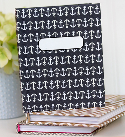 Gorgeous Patterned DIY Journal Covers