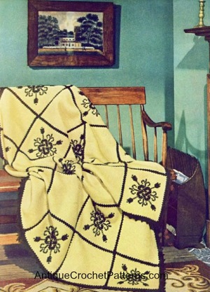 Maize Fireside Afghan