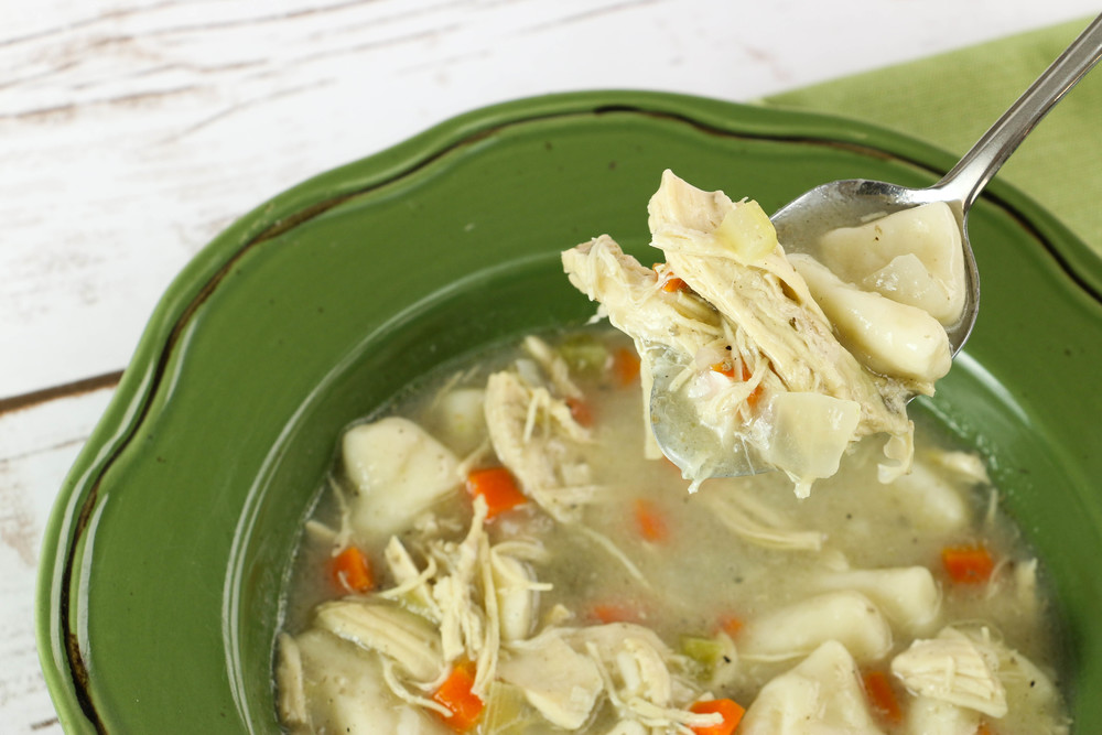 Homemade Cracker Barrel Chicken and Dumplings-image