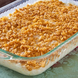 Lightened-Up "Funeral Potatoes"