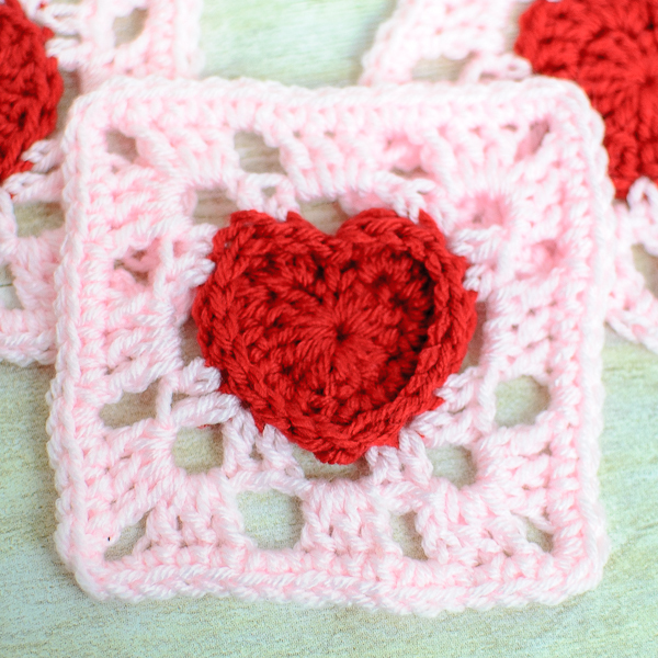 Heartful Granny Square