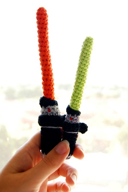 Amigurumi Lightsaber