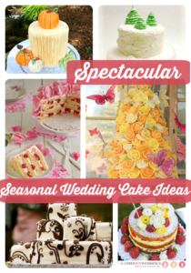 18 Spectacular Seasonal Wedding Cake Ideas