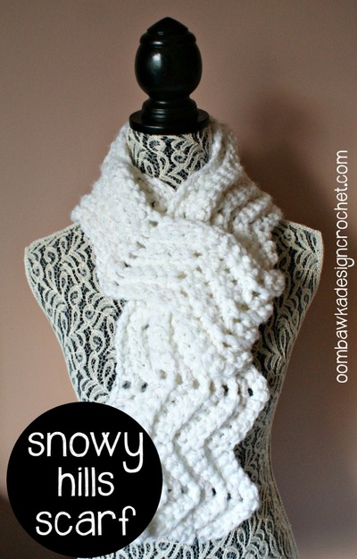 Snowy Hills Scarf