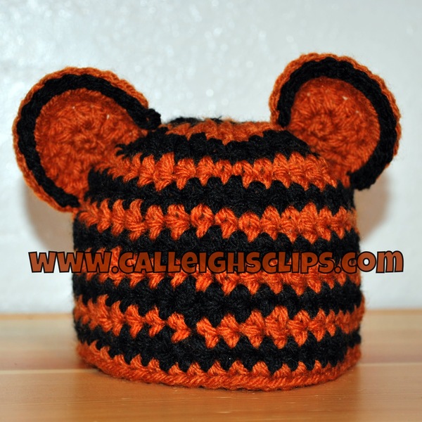 Rosies Cozies Preemie Tiger Hat