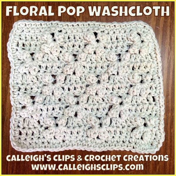 Floral Pop Washcloth