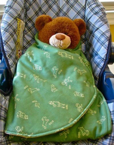 Car Seat Swaddle Blanket