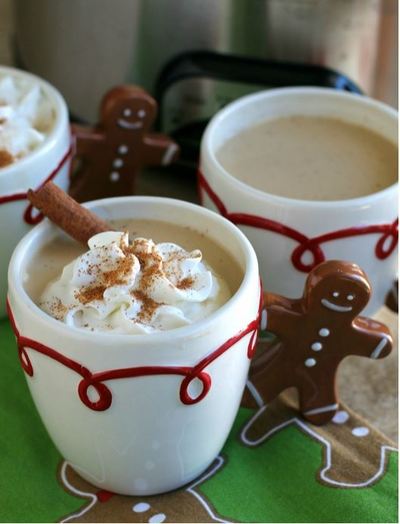 Starbucks Copycat Eggnog Lattes