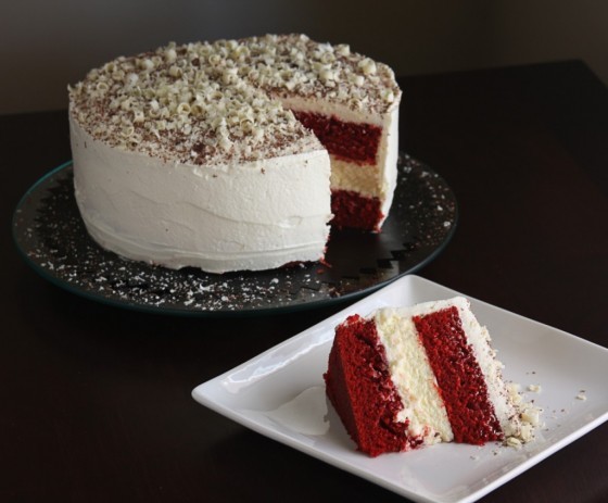 Homemade Cheesecake Factory Red Velvet Cheesecake Cake