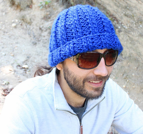 True Blue Mens Beanie