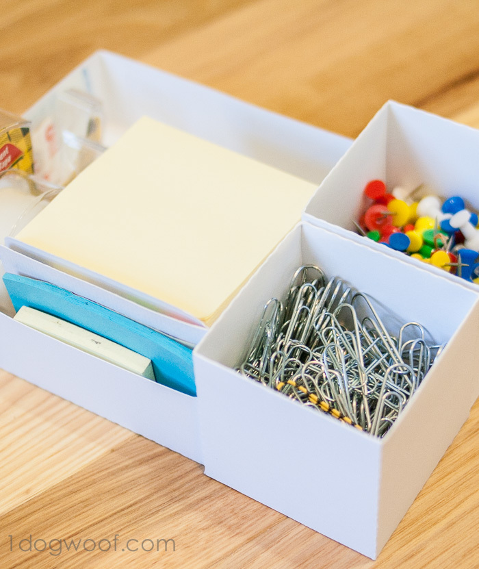 Little Boxes Drawer Organizer | AllFreePaperCrafts.com