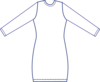 How to Draft a Pattern: Sweater Dress | AllFreeSewing.com