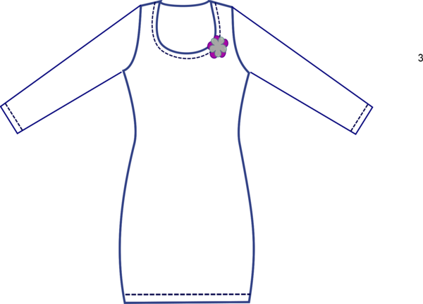 How to Draft a Sweater Dress Pattern (Sewing Tutorial) | AllFreeSewing.com How to Draft a Sweater Dress Pattern (Sewing Tutorial) | AllFreeSewing.com