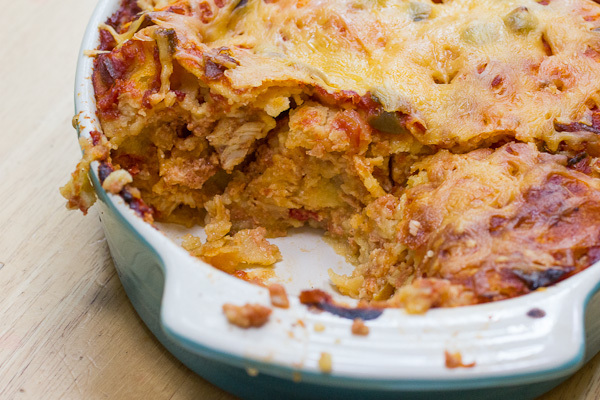 Family Favorite Easy Enchilada Casserole