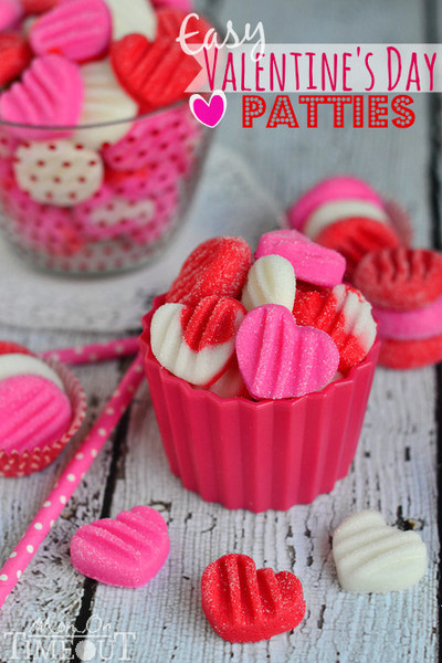 Easy Peasy Valentine's Day Patties