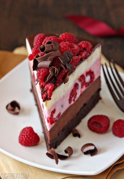 Decadent and Delicious Raspberry Mousse Cake