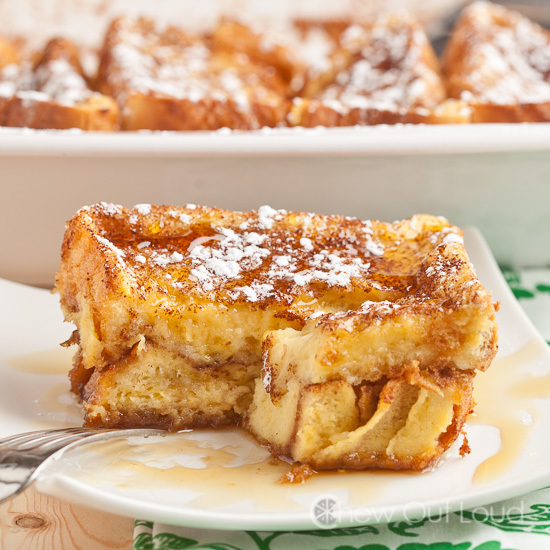 Big Ol Texas French Toast Bake