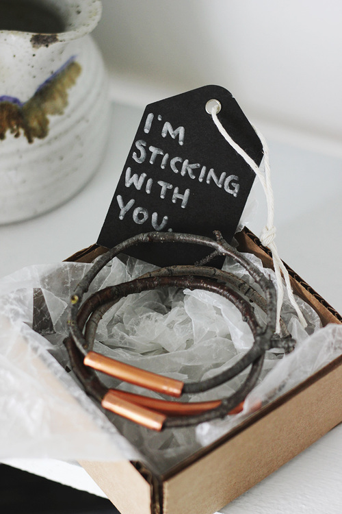 Im Sticking With You Bracelet Bridesmaids Gift