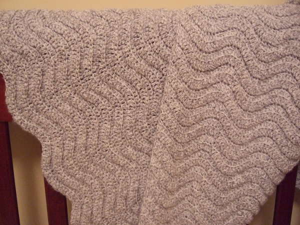 Wonderful Waves Crochet Baby Blanket Pattern