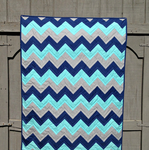 Electric Zig Zag Quilt