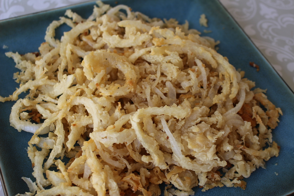 Homemade French Fried Onions Topping Recipe